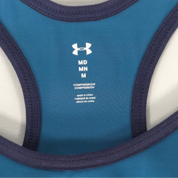 NWT‎ Under Armour Bra Medium-Impact Sports Bra COMPRESSION 1250132 Size MEDIUM - Picture 5 of 13